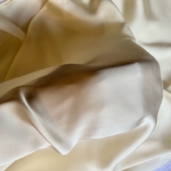 Free People Intimately Ivory Maxi Slip Skirt NWT size Small - Picture 9 of 9